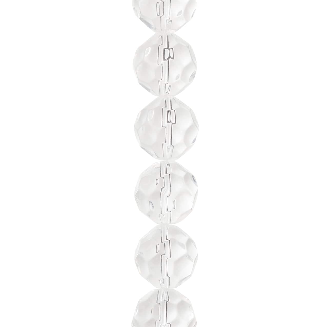 Crystal Faceted Glass Round Beads, 18mm by Bead Landing™